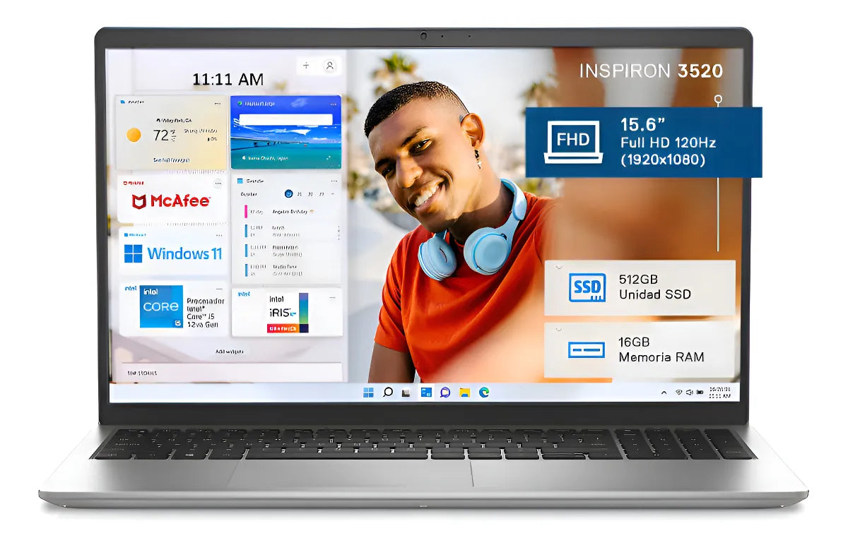 Laptop DELL Inspiron 3250 Intel Core i5 1235U 16GB RAM