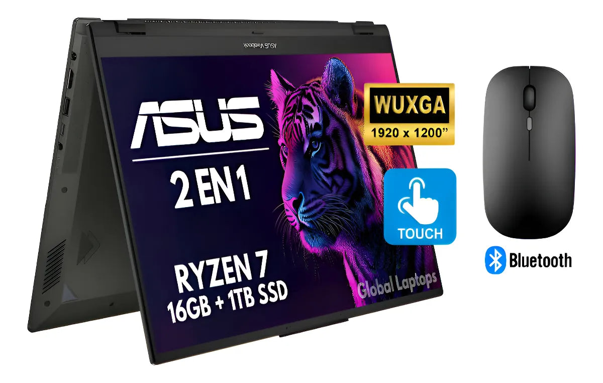 Asus Vivobook X360 Amd Ryzen 7 7730u Gamer 16 GB Ram