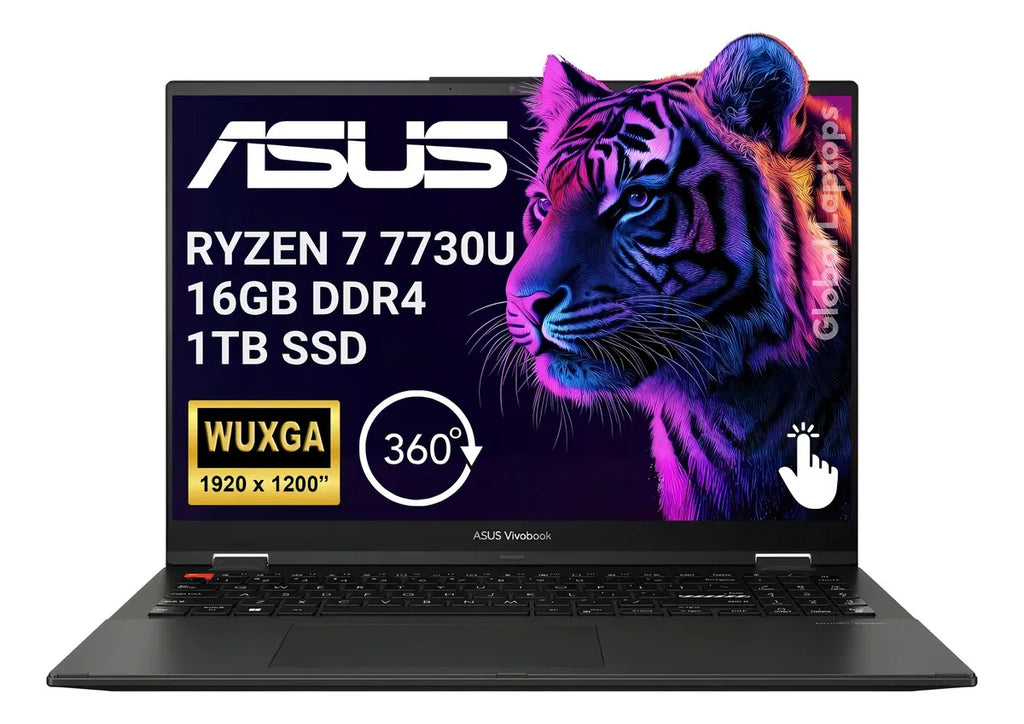 Asus Vivobook X360 Amd Ryzen 7 7730u Gamer 16 GB Ram