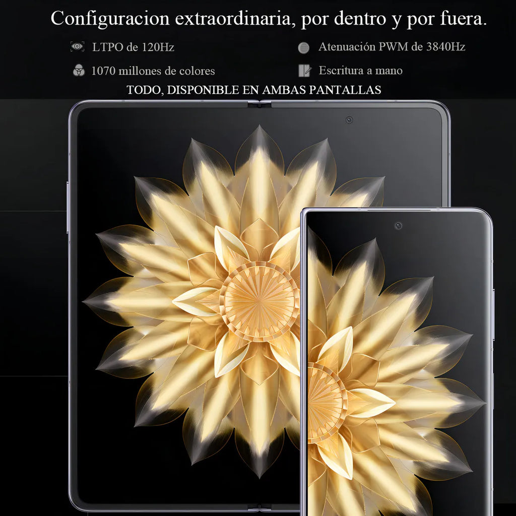 Honor Magic V2 Dual Sim 16GB RAM 512GB Rom Doble Pantalla 120Hz LTPO Vidrio Negro